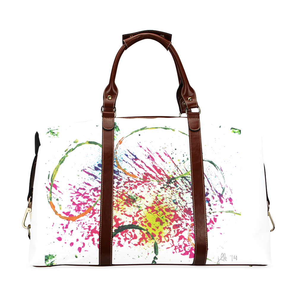 Abstract #2 - Ovals Classic Travel Bag (Model 1643)