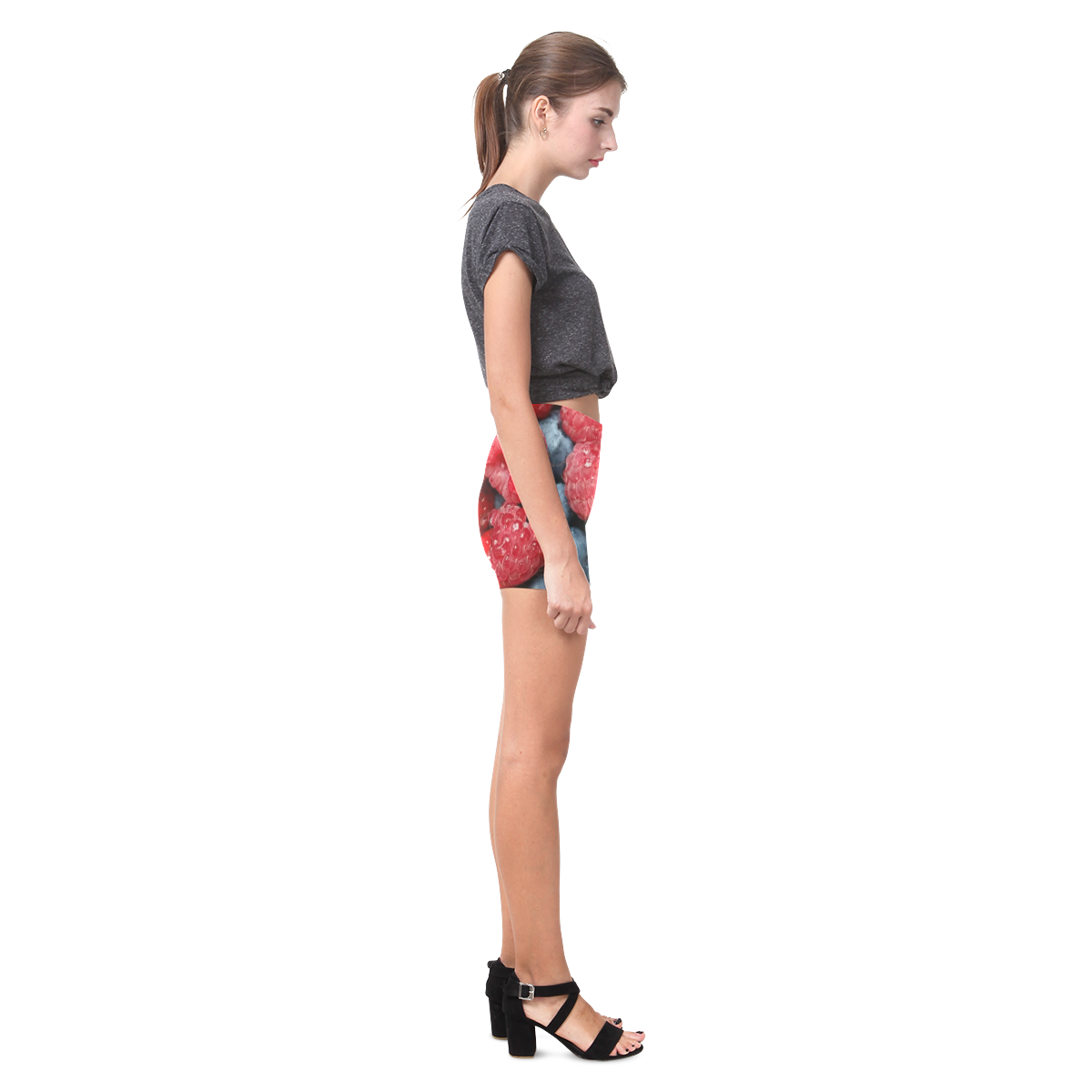 Berries Briseis Skinny Shorts (Model L04)