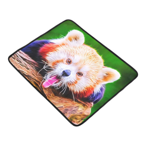 animal ArtStudio 5916 red Panda Beach Mat 78"x 60"