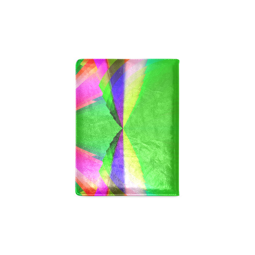 Multicolor Shimmering Fractal Design Custom NoteBook B5