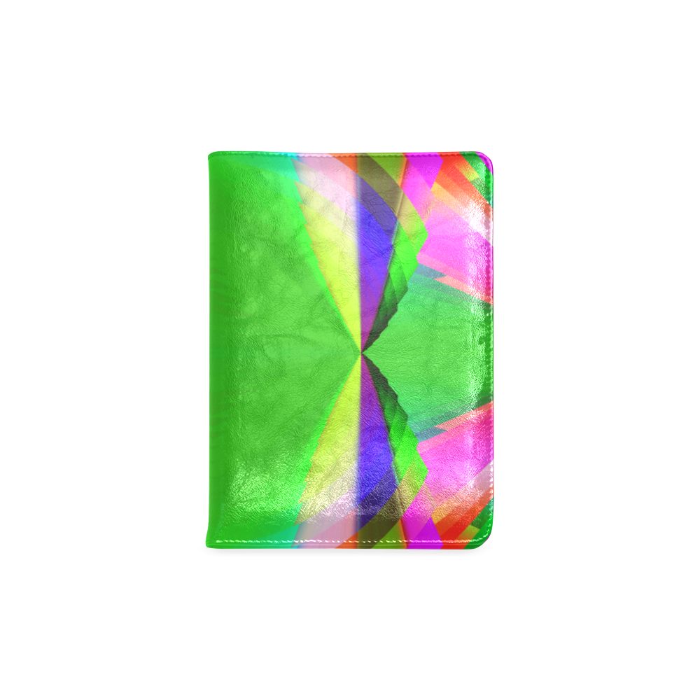 Multicolor Shimmering Fractal Design Custom NoteBook A5