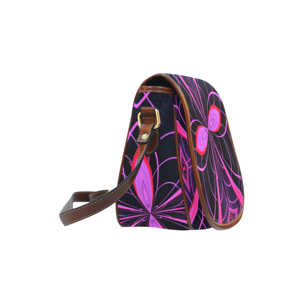 pINK mANTIS 4 Saddle Bag/Large (Model 1649)