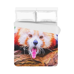 animal ArtStudio 5916 red Panda Duvet Cover 86"x70" ( All-over-print)