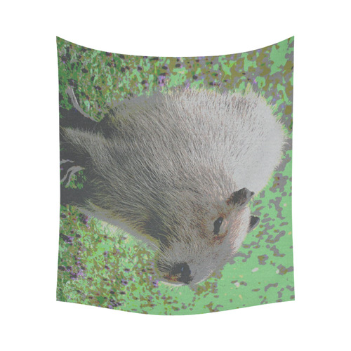 Animal ArtStudio 916 capybara Cotton Linen Wall Tapestry 60"x 51"