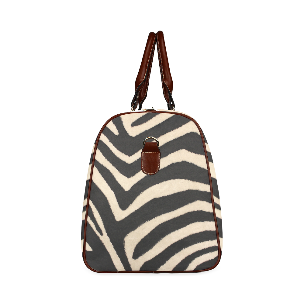 Zebra Waterproof Travel Bag/Small (Model 1639)