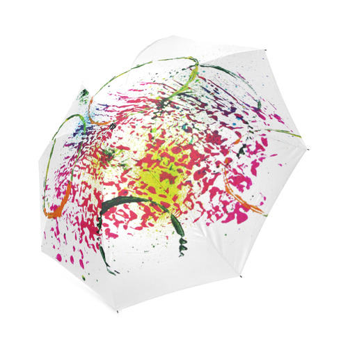 Abstract #2 - Ovals Foldable Umbrella (Model U01)