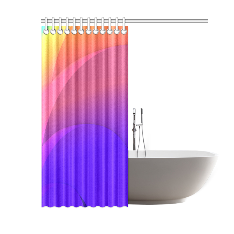 Color Shift Shower Curtain 60"x72"