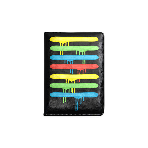 Rainbow Strokes of the Brush Custom NoteBook A5