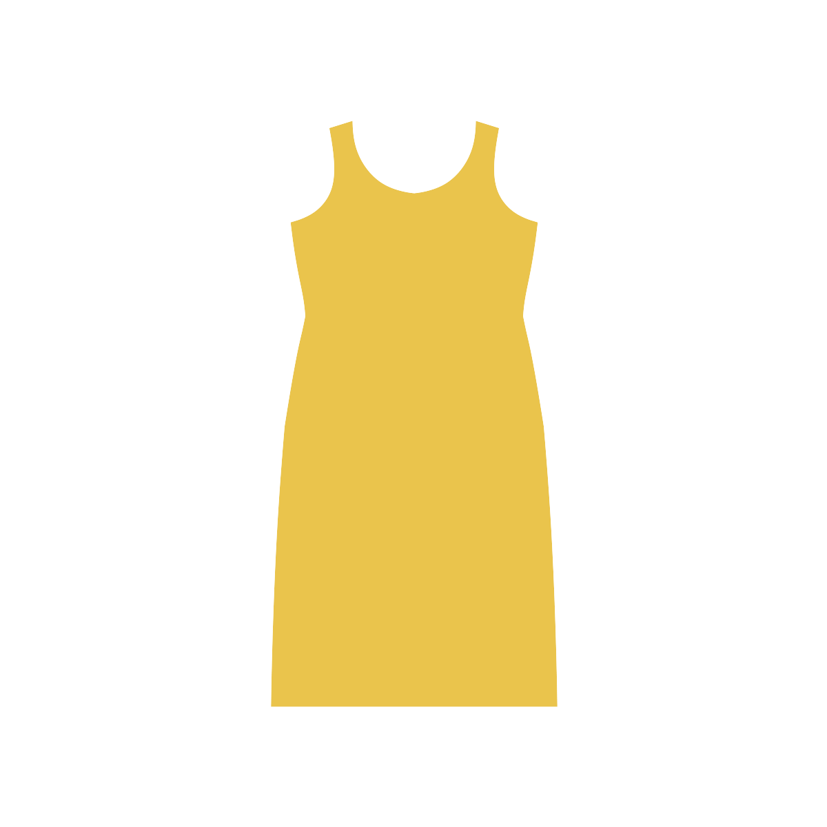 Freesia Phaedra Sleeveless Open Fork Long Dress (Model D08)