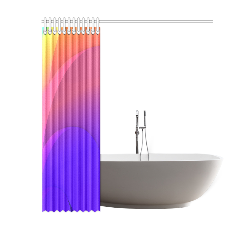Color Shift Shower Curtain 60"x72"