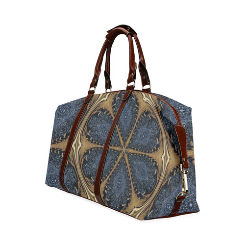 Denim & Leather Classic Travel Bag (Model 1643)