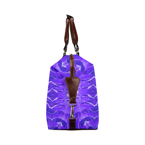 Crowns in Light Purple Classic Travel Bag (Model 1643)