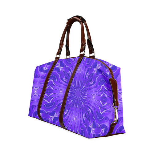 Crowns in Light Purple Classic Travel Bag (Model 1643)
