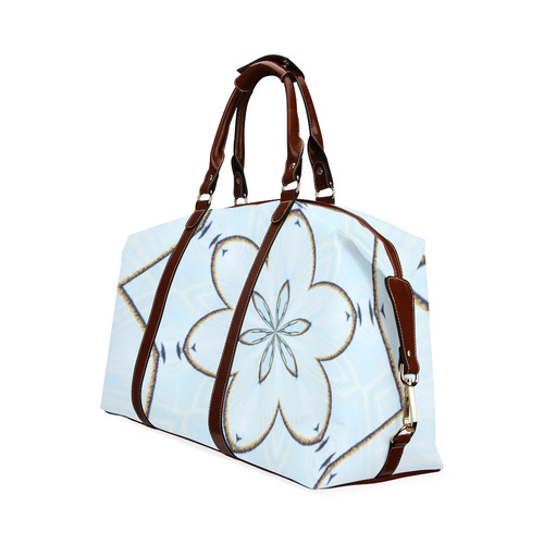Blue Sky Flower Classic Travel Bag (Model 1643)