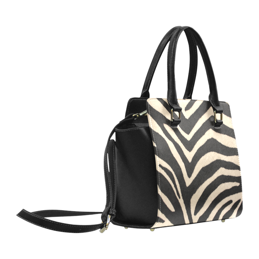 Zebra Classic Shoulder Handbag (Model 1653)