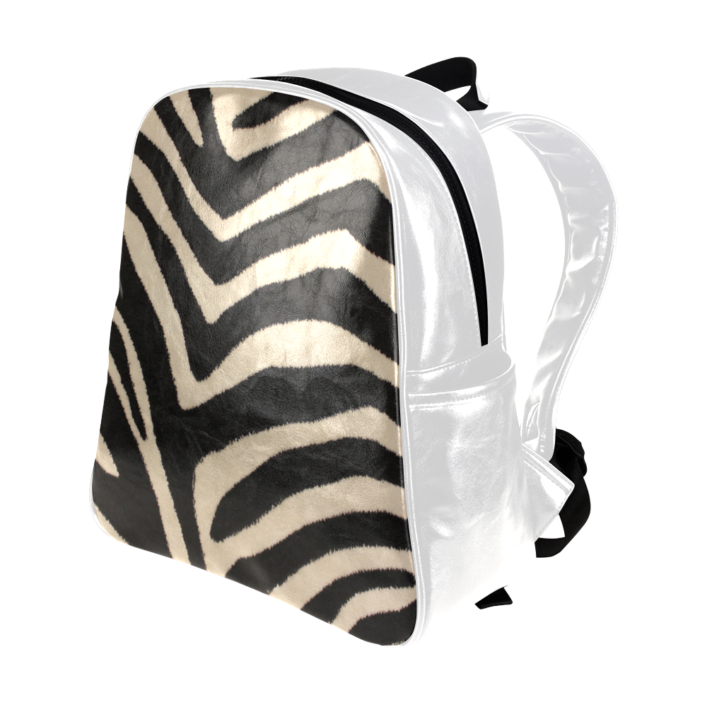 Zebra Multi-Pockets Backpack (Model 1636)