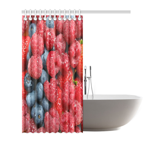 Berries Shower Curtain 72"x72"