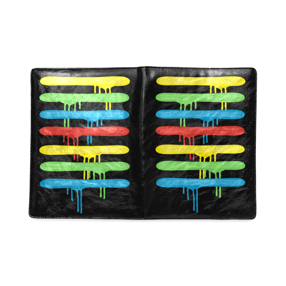 Rainbow Strokes of the Brush Custom NoteBook B5