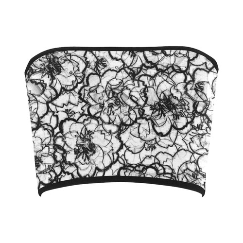 Lace Flower Power Blossom Bandeau Top