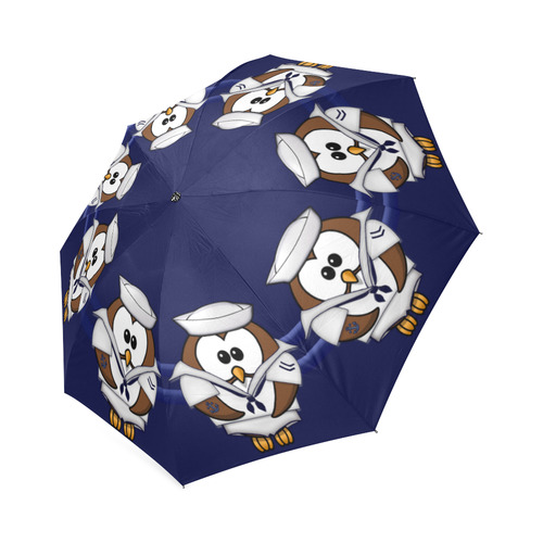 sailor owl Foldable Umbrella (Model U01)