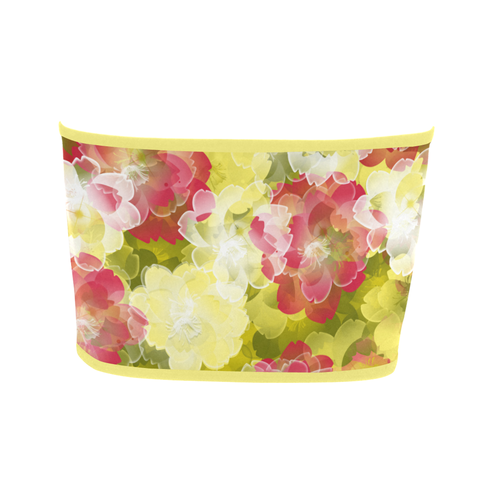 Flower Power Blossom Bandeau Top