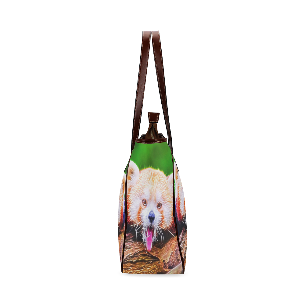 animal ArtStudio 5916 red Panda Classic Tote Bag (Model 1644)
