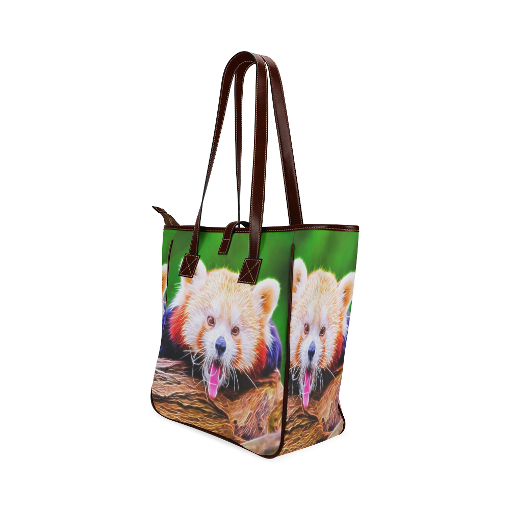 animal ArtStudio 5916 red Panda Classic Tote Bag (Model 1644)