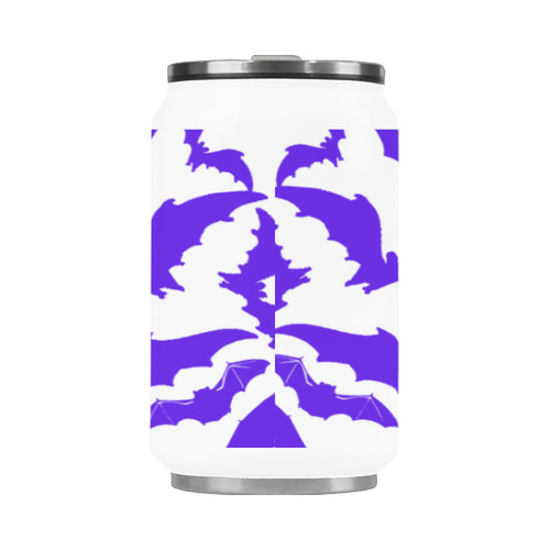 Purple bats insulated mug Stainless Steel Vacuum Mug (10.3OZ)