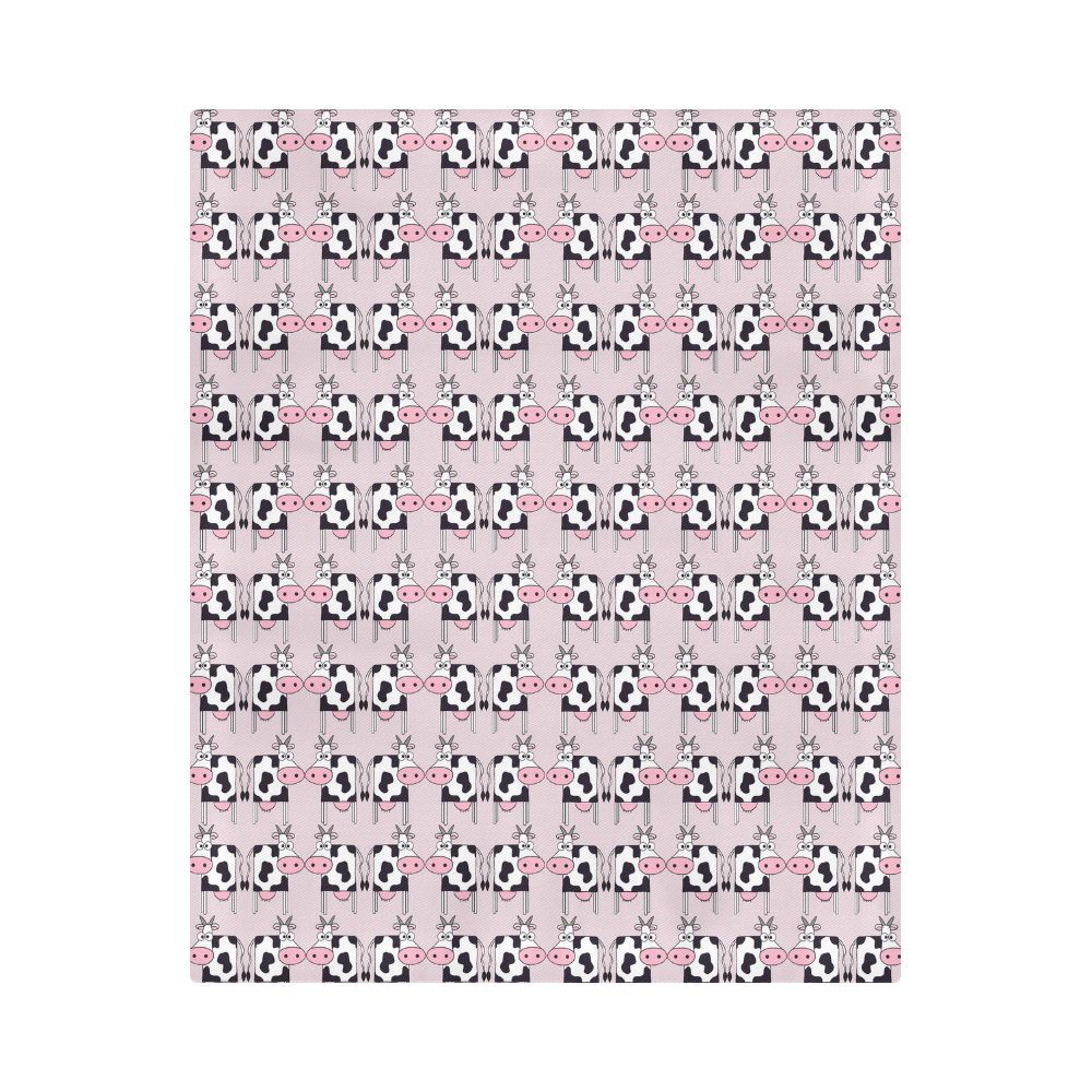 Cow Pattern Duvet Cover 86"x70" ( All-over-print)