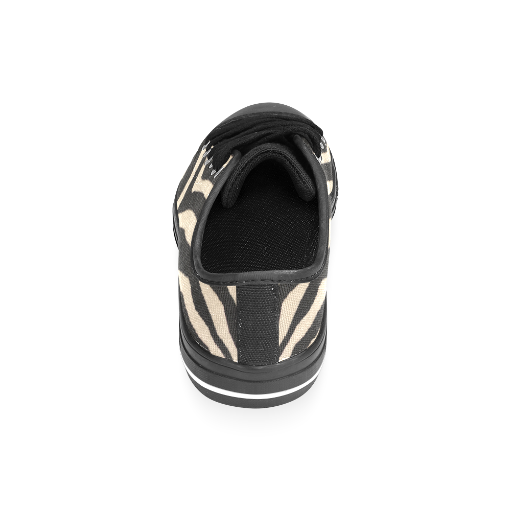 Zebra Men's Classic Canvas Shoes/Large Size (Model 018)