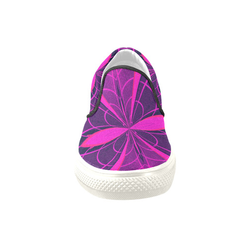 gLOW mANTIS Women's Unusual Slip-on Canvas Shoes (Model 019)