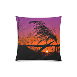 fantastic sunset CP Custom Zippered Pillow Case 20"x20"(Twin Sides)