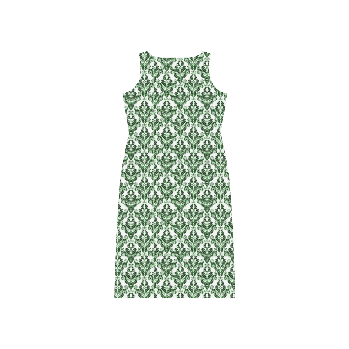 vintage pattern 916I Phaedra Sleeveless Open Fork Long Dress (Model D08)