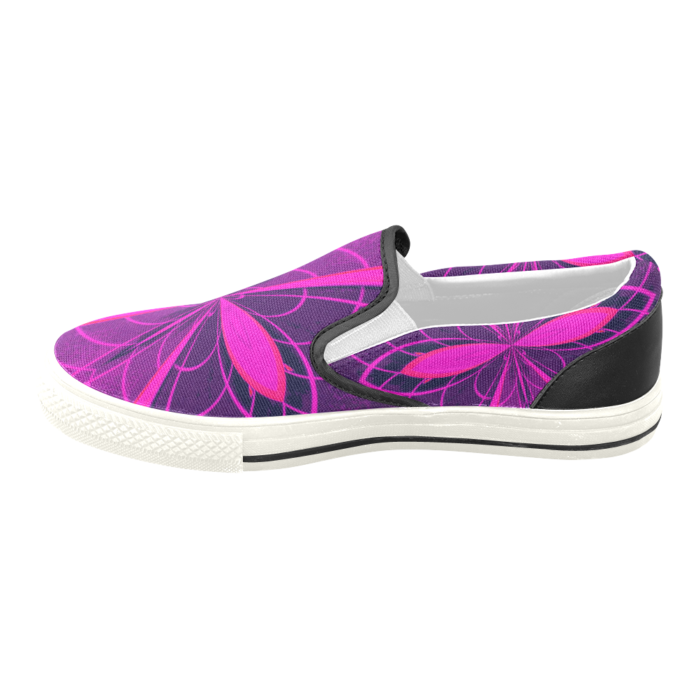 gLOW mANTIS Women's Unusual Slip-on Canvas Shoes (Model 019)