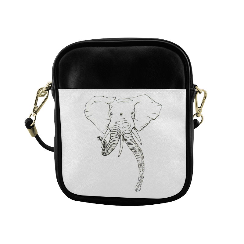 conjoined elephant sling bag Sling Bag (Model 1627)