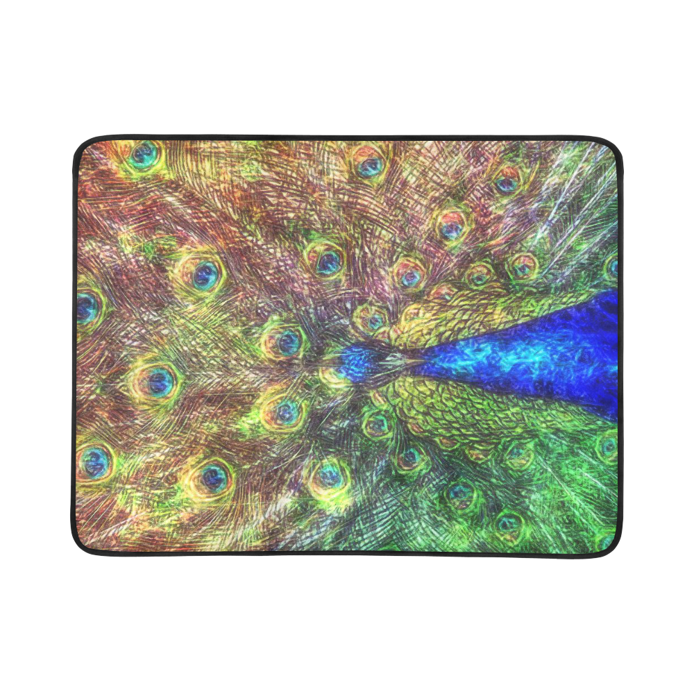 peacock Beach Mat 78"x 60"