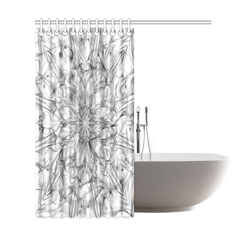 orchids 12 Shower Curtain 69"x72"