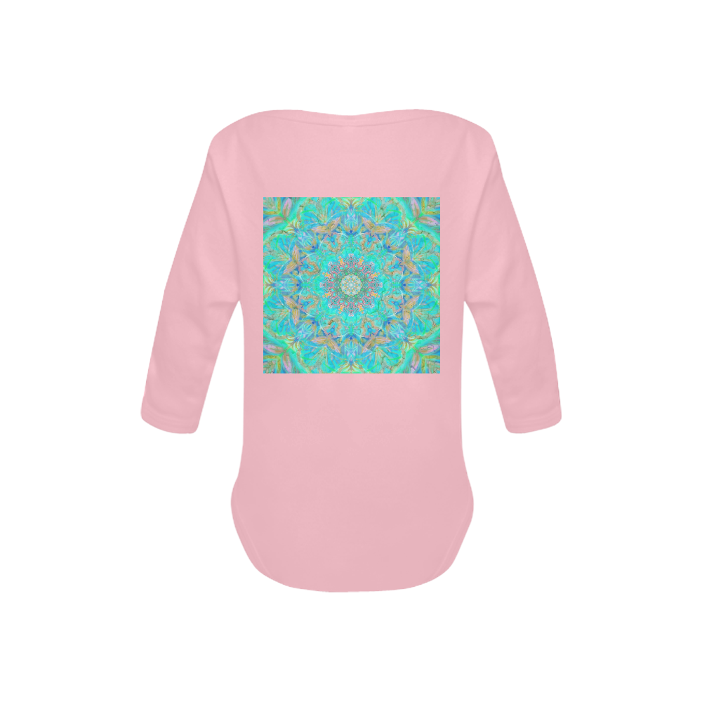 plume 8 Baby Powder Organic Long Sleeve One Piece (Model T27)