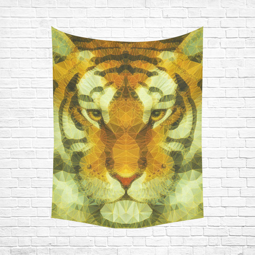 tiger Cotton Linen Wall Tapestry 60"x 80"