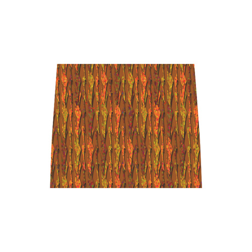 Abstract Strands of Fall Colors - Brown, Orange Boston Handbag (Model 1621)