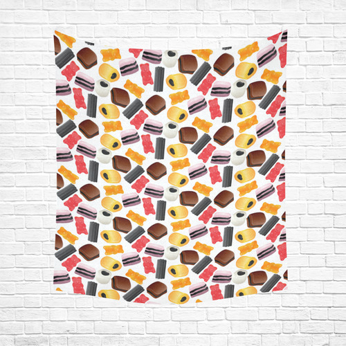 Yummy Cotton Linen Wall Tapestry 51"x 60"