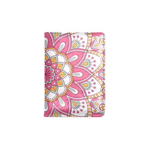 Pink Bohemian Mandala Design Custom NoteBook A5
