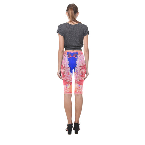 In The Mist Pantone night Hestia Cropped Leggings (Model L03)