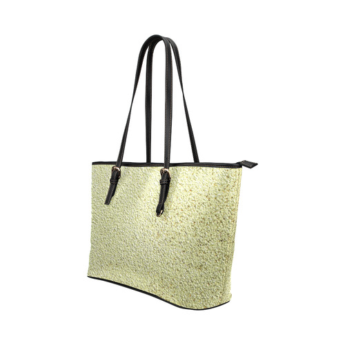 Gold Glam Leather Tote Bag/Large (Model 1651)