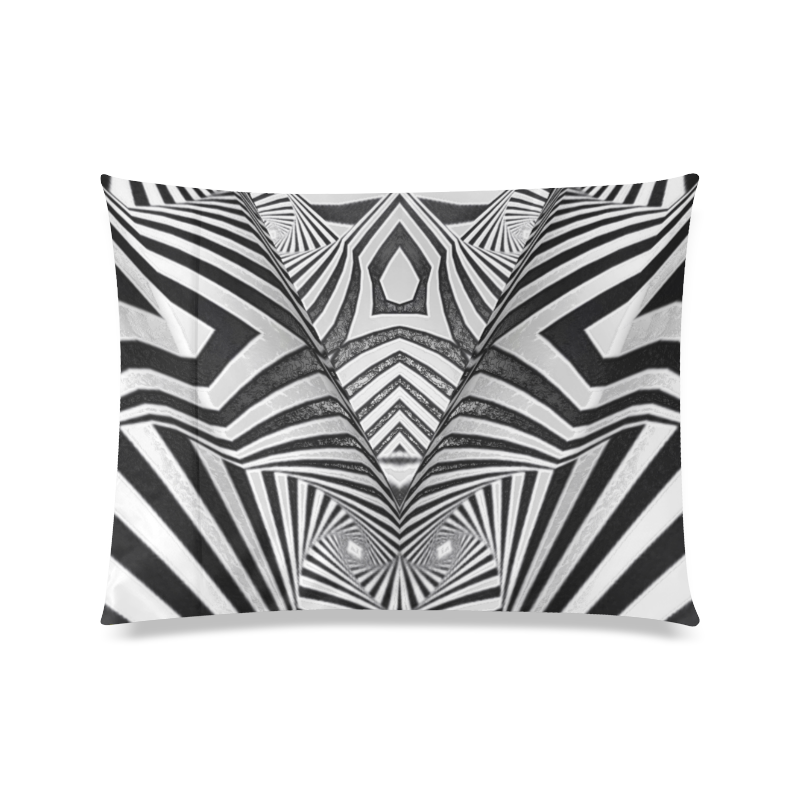 i (4) Custom Zippered Pillow Case 20"x26"(Twin Sides)