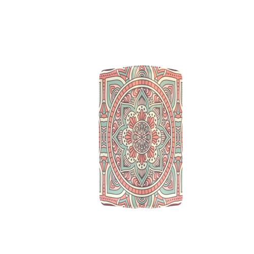Red Bohemian Mandala Design Women's Clutch Wallet (Model 1637)