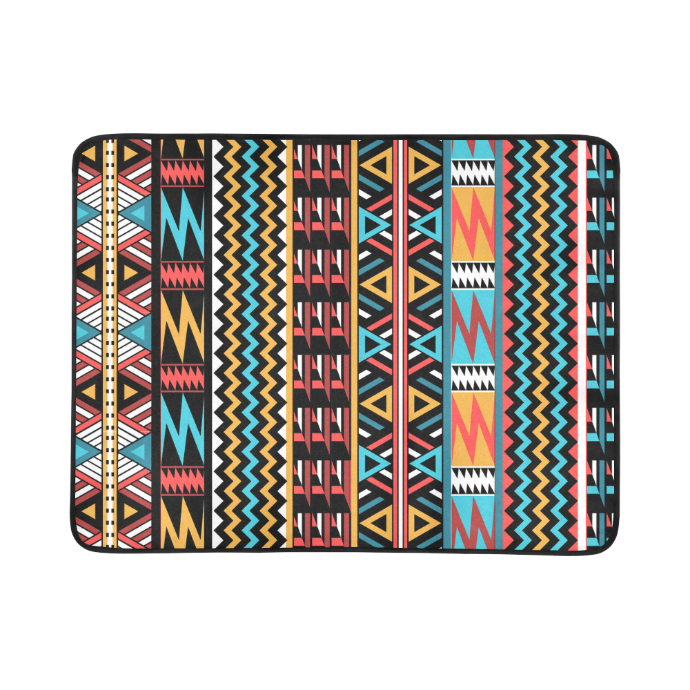 aztec pattern Beach Mat 78"x 60"