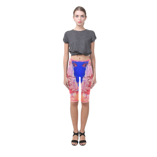 In The Mist Pantone night Hestia Cropped Leggings (Model L03)