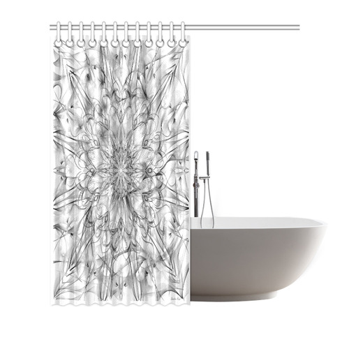orchids 12 Shower Curtain 72"x72"