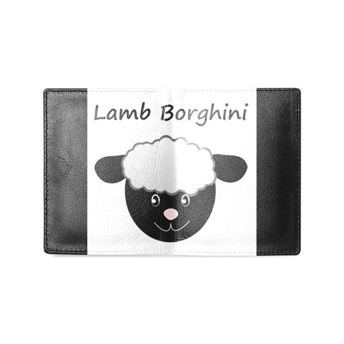 Lamb Borghini Men's Leather Wallet (Model 1612)